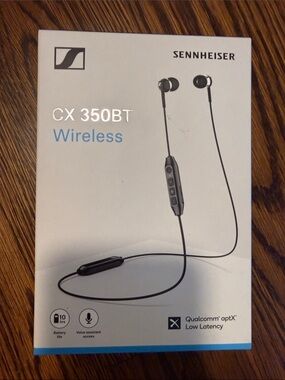 Sennheiser CX 350BT Wireless In-Ear Headphones - Black